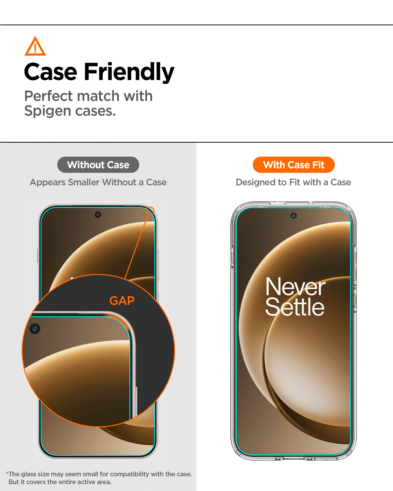Szkło do etui Spigen Glas.tR AlignMaster S 2-Pack do OnePlus 15