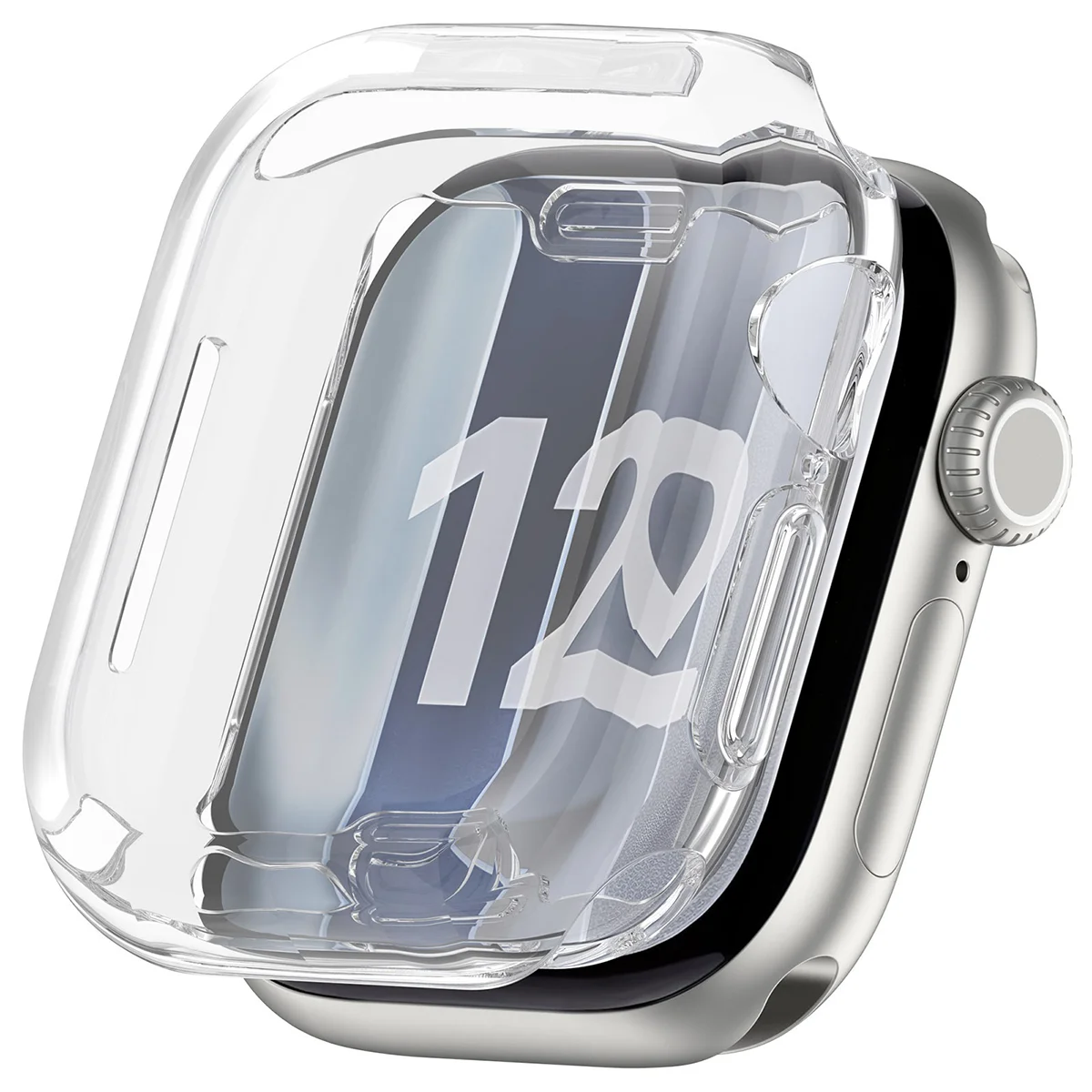 Plecki ze szkłem Bizon Case Watch Felipe dla Apple Watch Series 12 46mm