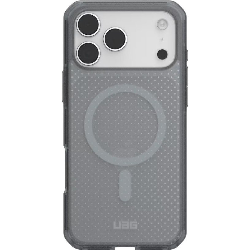 Etui Urban Armor Gear Dot do iPhone 17 Pro Max, do MagSafe, Ash (szary). Smukłe etui z kropkami