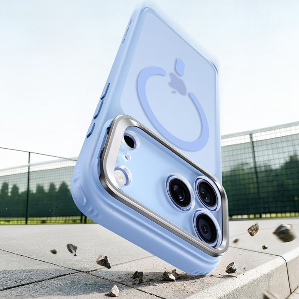 Etui ESR Classic Hybrid Kickstand do MagSafe do iPhone 18 Pro Max / 17 Pro Max, Light Blue (jasnoniebiesko-przydymiony)