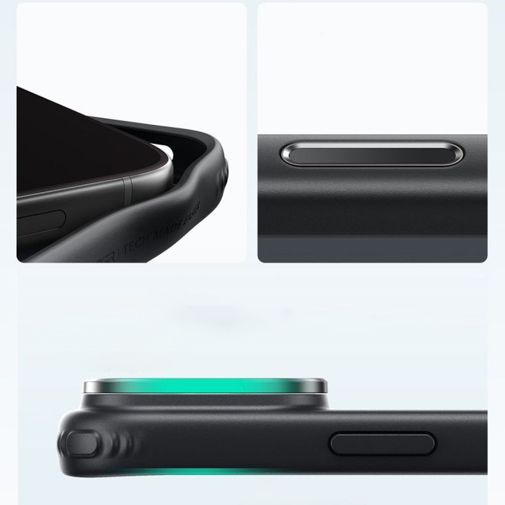 Etui ESR Classic Hybrid Kickstand do MagSafe do iPhone 18 Pro Max / 17 Pro Max, Frosted Black (czarno-przydymiony)