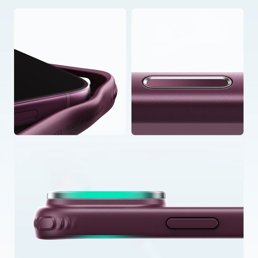 Etui ESR Classic Hybrid Kickstand do MagSafe do iPhone 18 Pro Max / 17 Pro Max, Deep Burgundy (burgundowo-przydymiony)