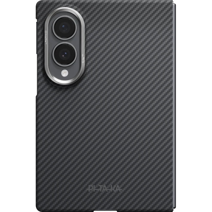 PITAKA Edge Case, aramidowa faktura cienka wytrzymałość lekkość minimalistyczny styl, Twill (czarno-szary z kevlarem)