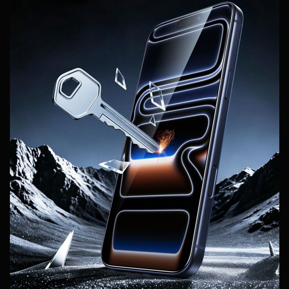 Szkło hartowane z ramką pozycjonującą ESR UltraFit Armorite Tempered Glass do iPhone 18 Pro / 17 Pro, 2 sztuki