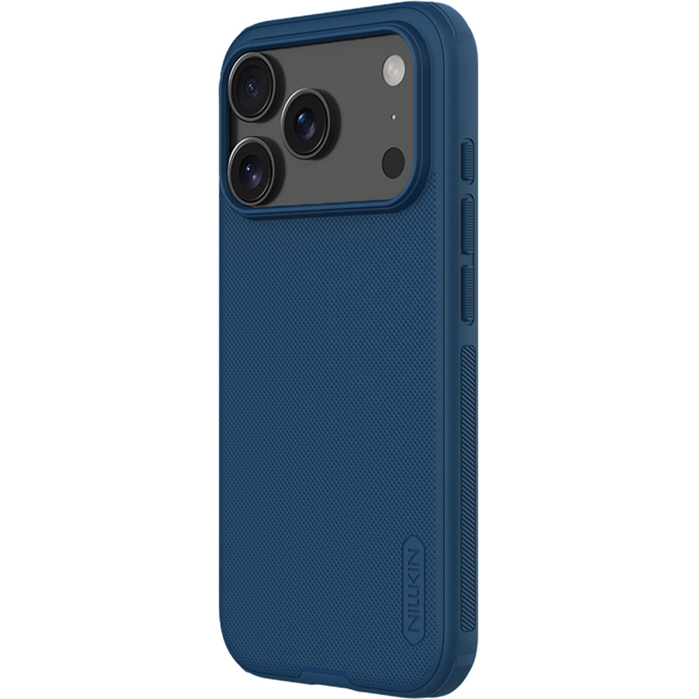Etui Nillkin Super Frosted Shield Pro do iPhone 18 Pro Max / 17 Pro Max, Blue (granatowy)
