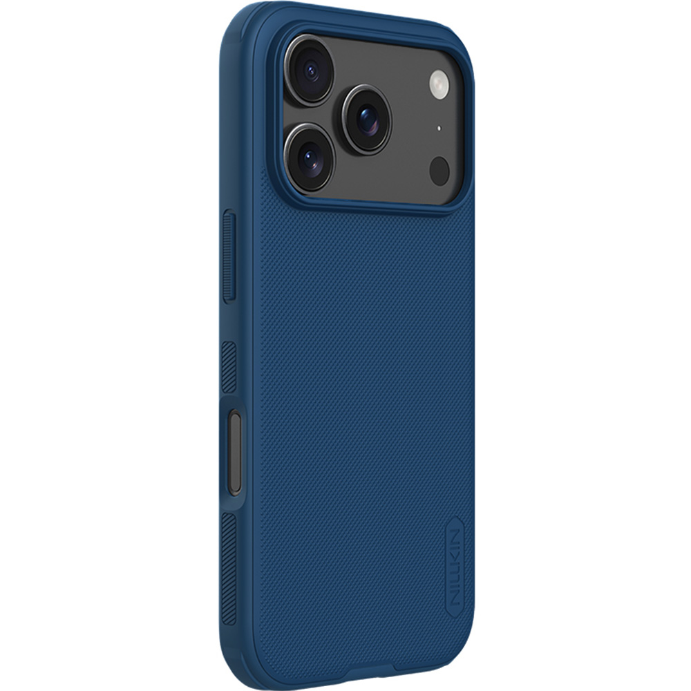 Etui Nillkin Super Frosted Shield Pro do iPhone 18 Pro Max / 17 Pro Max, Blue (granatowy)