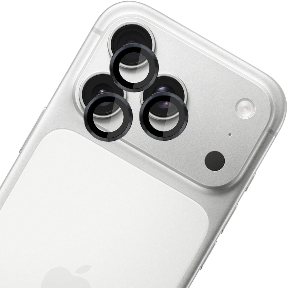 Osłona na aparat 3mk Lens Protection Pro do iPhone 18 Pro / Max, Black (czarny)