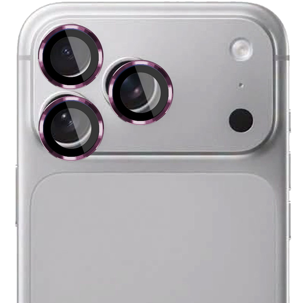 Osłona na aparat 3mk Lens Protection Pro do iPhone 18 Pro / Max, Deep Cherry (burgundowy)