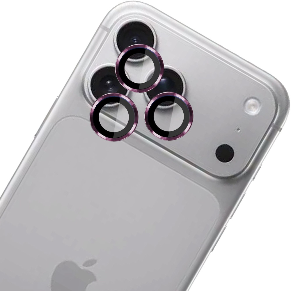 Osłona na aparat 3mk Lens Protection Pro do iPhone 18 Pro / Max, Deep Cherry (burgundowy)