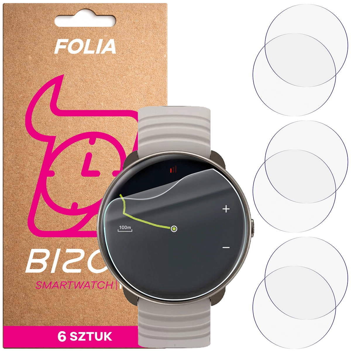 Folia hydrożelowa Bizon Watch Film HydroFlex dla Hammer Ventus