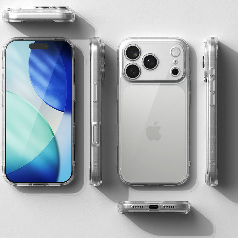 Etui Ringke Fusion do iPhone 18 Pro Max / 17 Pro Max, Clear (przezroczysty)