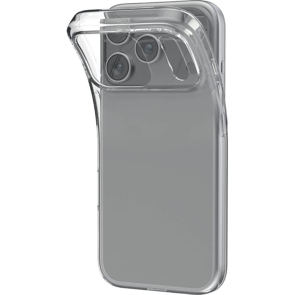 Etui ekologiczne Puro 0.3 Nude do iPhone 18 Pro Max / 17 Pro Max, Transparent (przezroczysty).
