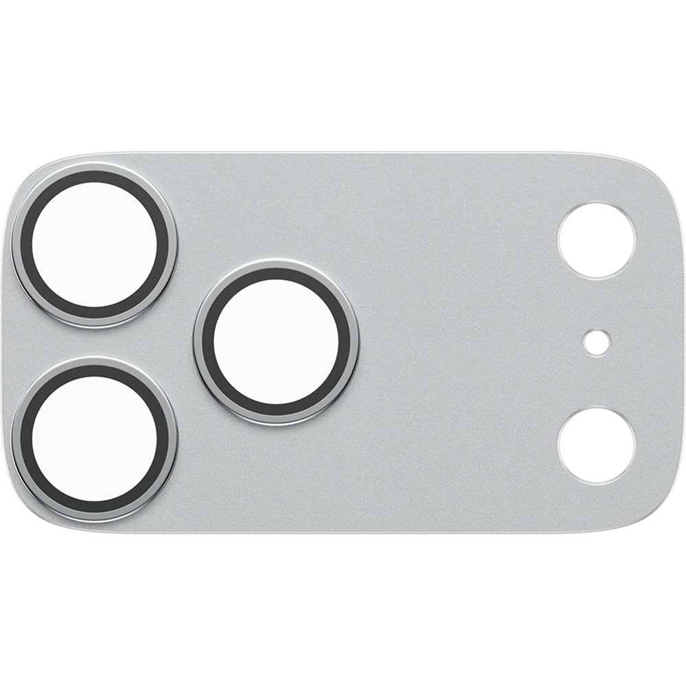 PanzerGlass Fender Camera Protector, szybki montaż, czysta powierzchnia aparatu, Silver (srebrny)