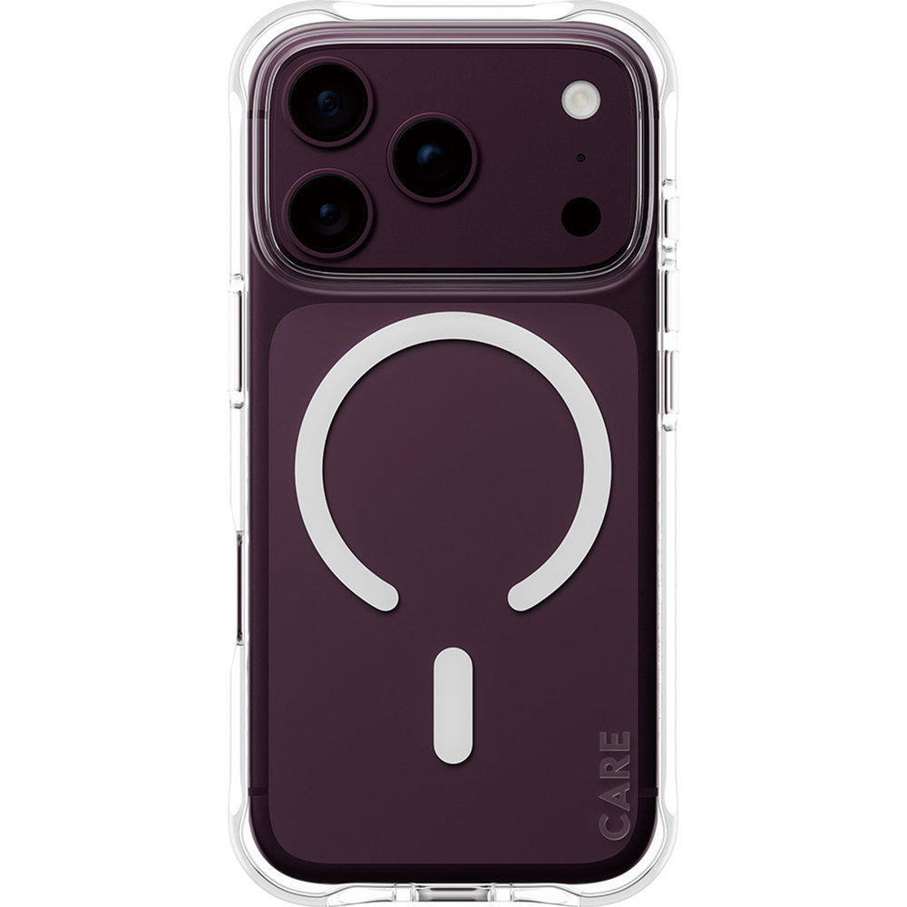Etui CARE by PanzerGlass Samba Case do MagSafe do iPhone 18 Pro / 17 Pro, Transparent (przezroczysty)