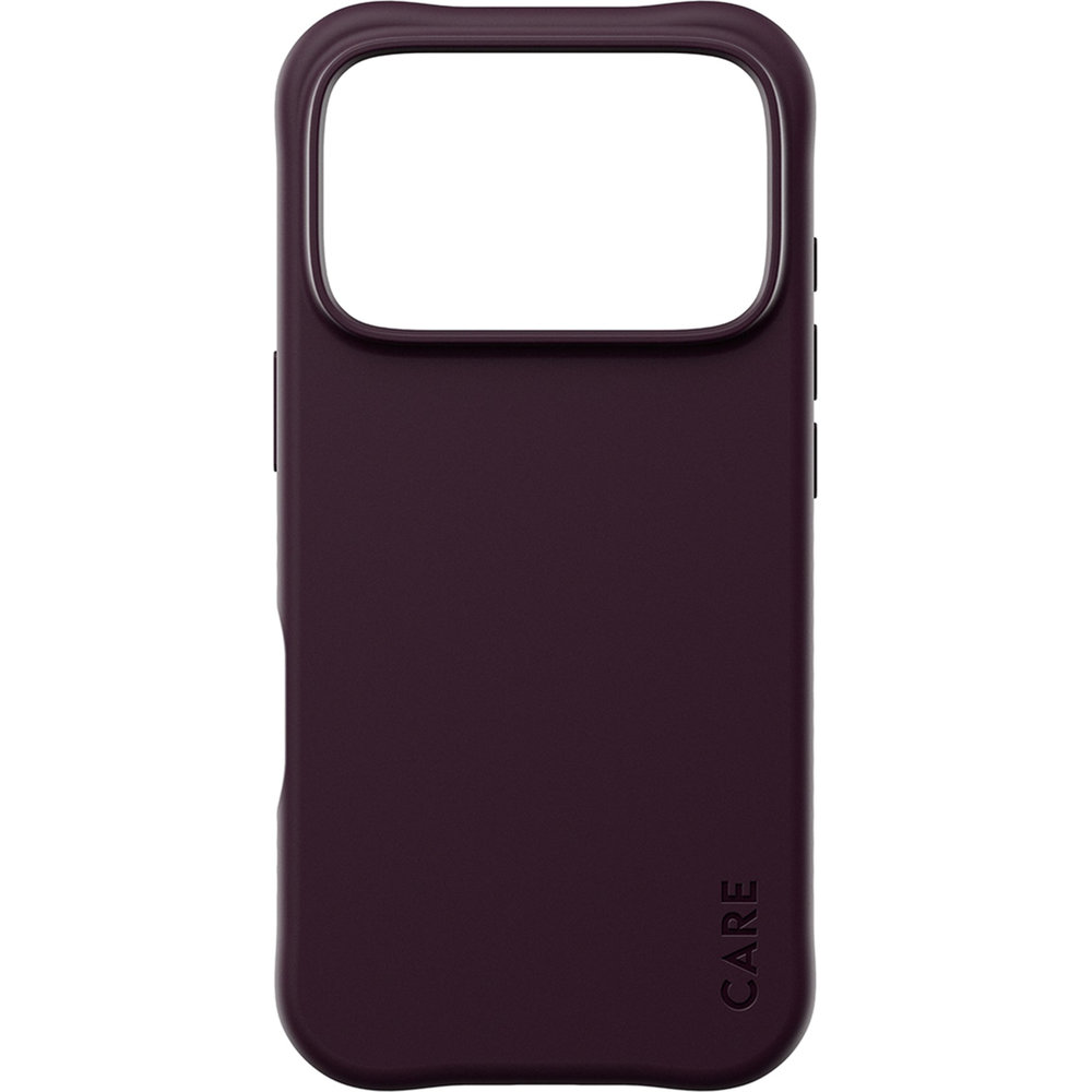 Etui CARE by PanzerGlass Samba Case do MagSafe do iPhone 18 Pro / 17 Pro, Dark Cherry (wiśniowy)