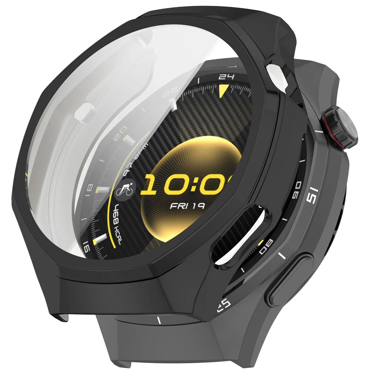 Plecki ze szkłem Bizon Case Watch Felipe dla Huawei Watch GT 7 Pro 46 mm