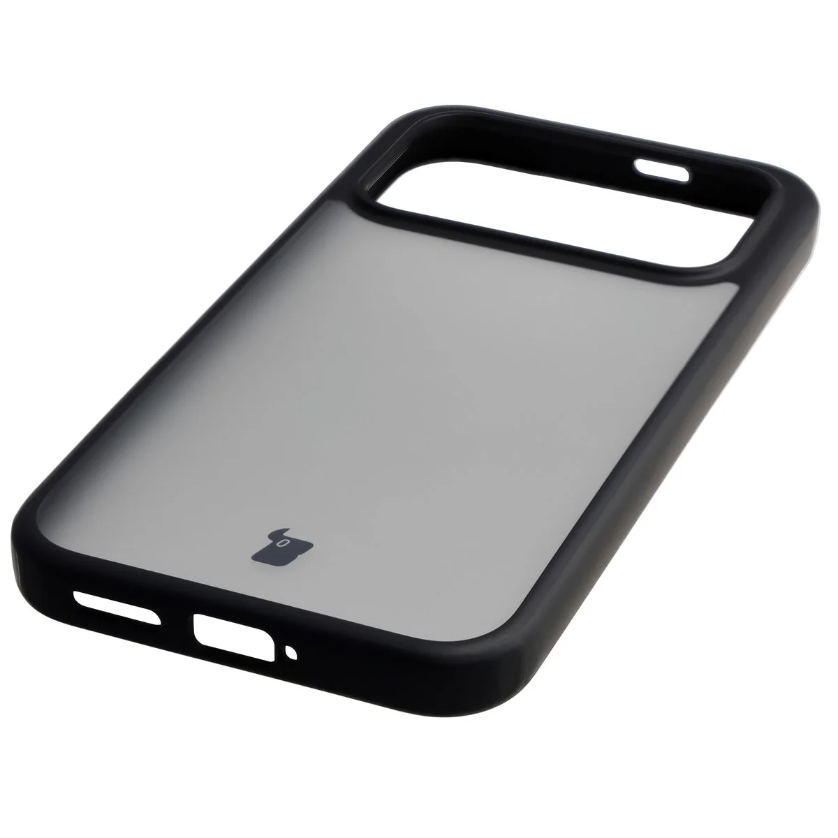 Zintegrowane przyciski, wycięcia i hybrydowy materiał w etui Bizon Case Angelo do Xiaomi POCO F9 Pro