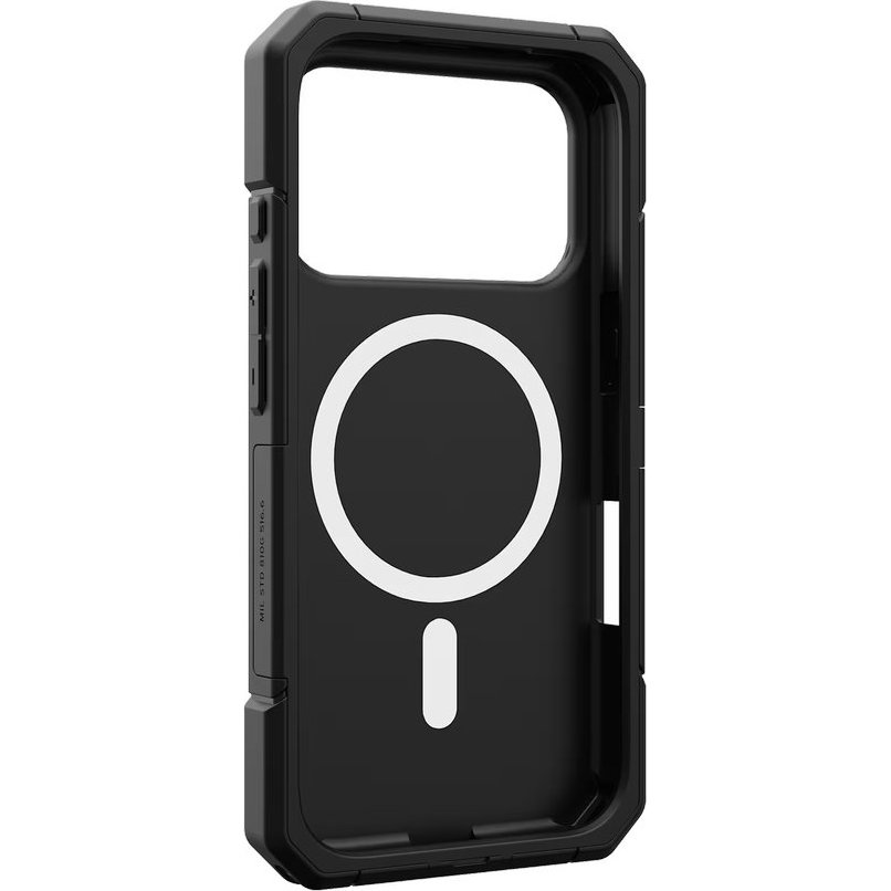 Urban Armor Gear Trooper do MagSafe, wytrzymałe etui do ochrony telefonu premium, Black (czarny)