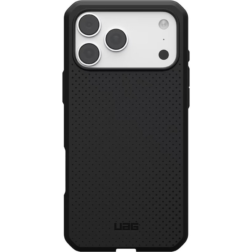 Etui Urban Armor Gear Dot do iPhone 18 Pro Max / 17 Pro Max, do MagSafe, Black (czarny). Odporne etui ze wzmocnionymi narożnikami ochronnymi