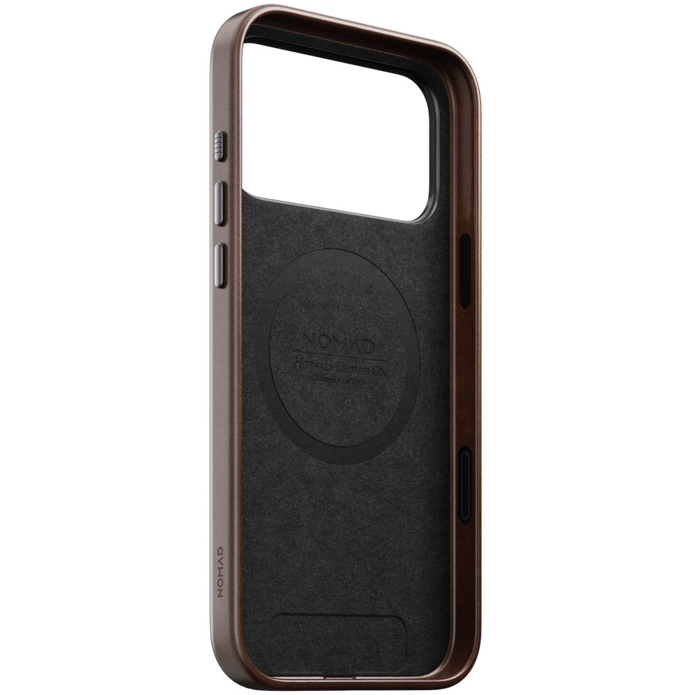 Nomad Traditional Leather Case Horween Series, prestiżowy dodatek, komfort użytkowania, perfekcyjne wykończenie, Rustic Brown (rustykalny brązowy)