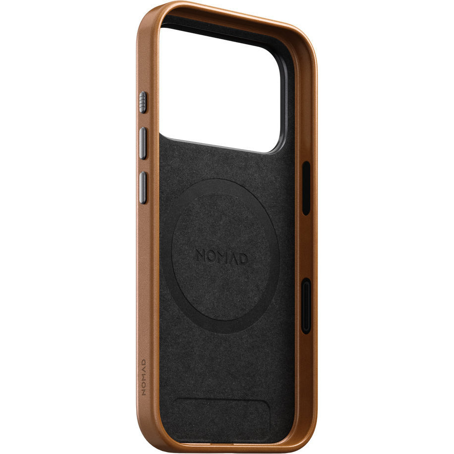Nomad Traditional Leather Case, prestiżowy dodatek, komfort użytkowania, perfekcyjne wykończenie, English Tan-c (jasnobrązowy)