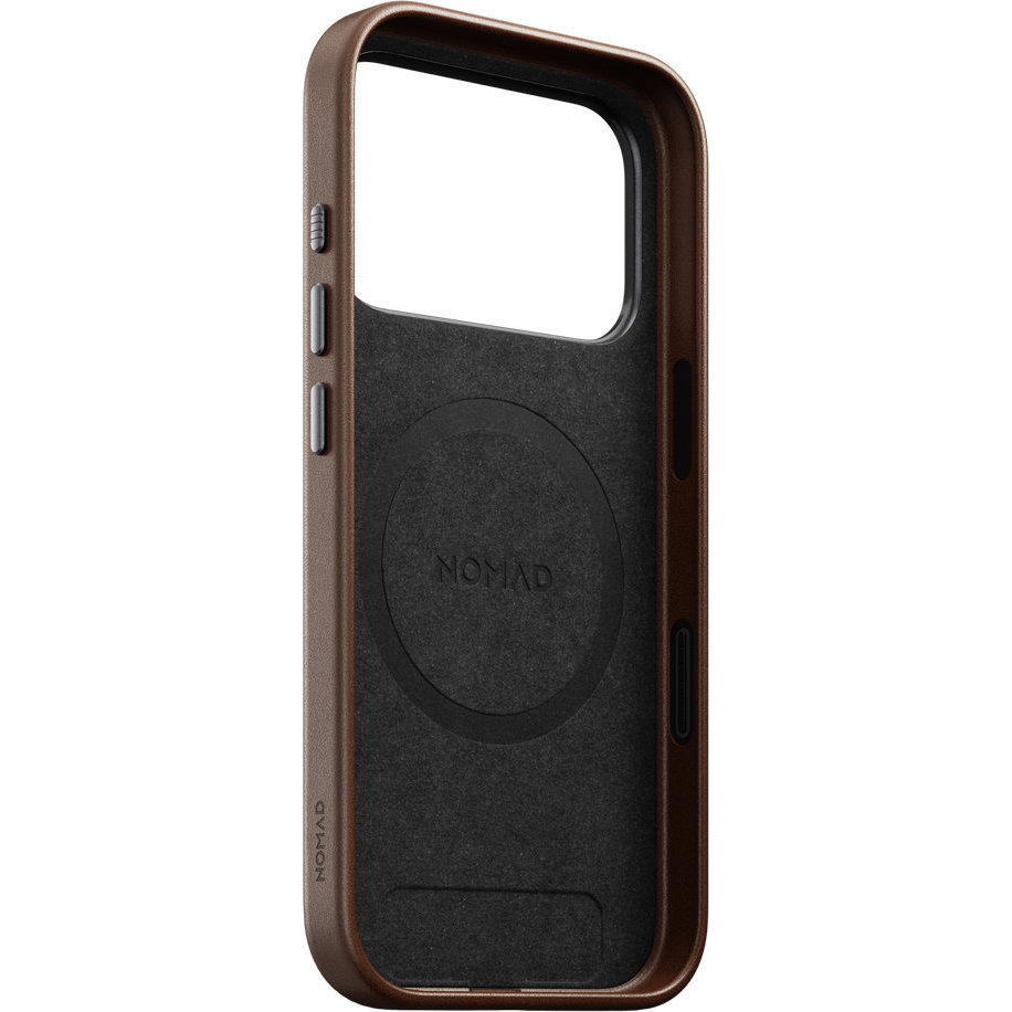 Nomad Traditional Leather Case, prestiżowy dodatek, komfort użytkowania, perfekcyjne wykończenie, Brown (brązowy)