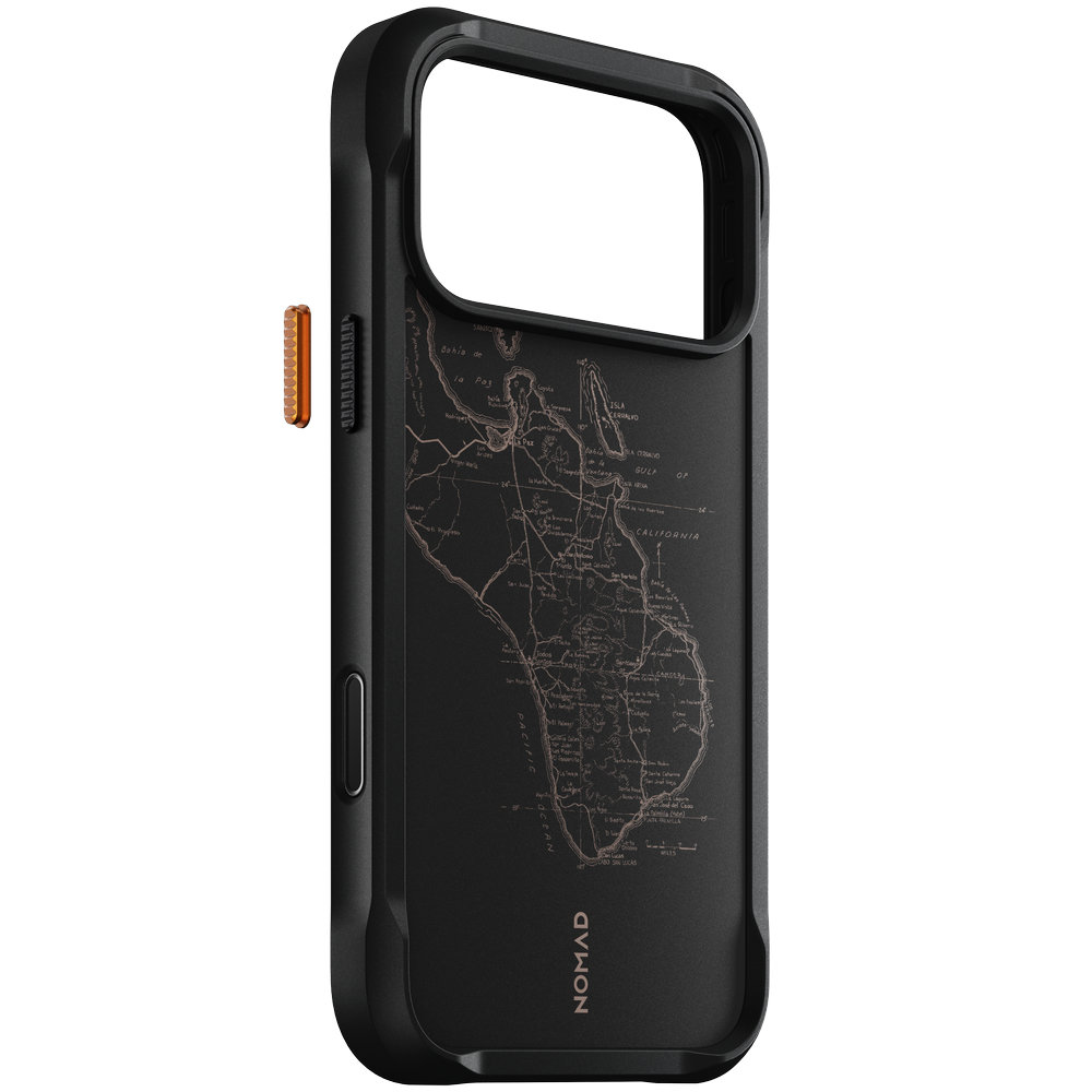 Etui wytrzymałe, gładkie w dotyku Rugged do iPhone 18 Pro Max / 17 Pro Max, Norte (czarny wzorzysty)