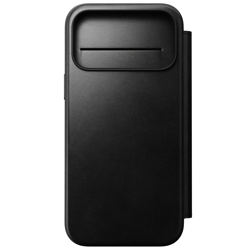Etui z klapką Nomad Modern Leather Folio Horween Series do MagSafe, do iPhone 18 Pro Max / 17 Pro Max, Black (czarny)