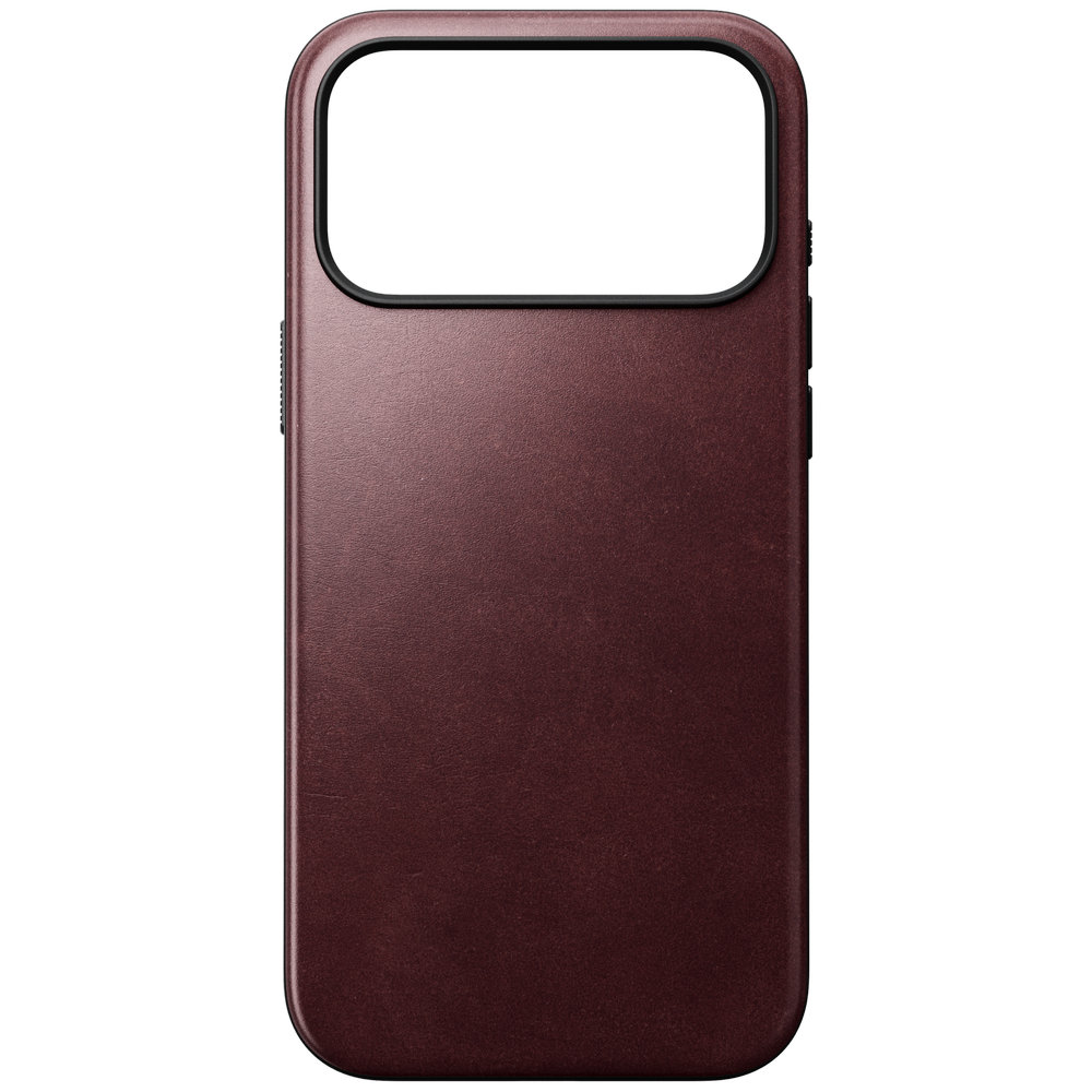 Skórzane etui Nomad Modern Leather Horween Series do MagSafe, do iPhone 18 Pro Max / 17 Pro Max, Burgundy Chromexcel (bordowy)