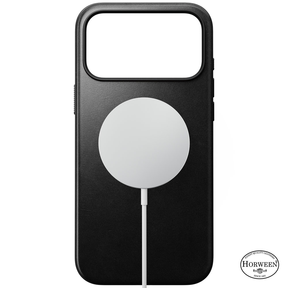 Skórzane etui Nomad Modern Leather Horween Series do MagSafe, do iPhone 18 Pro Max / 17 Pro Max, Black (czarny)