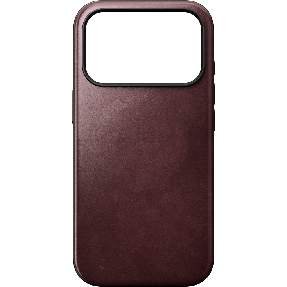 Skórzane etui Nomad Modern Leather Horween Series do MagSafe, do iPhone 18 Pro / 17 Pro, Burgundy Chromexcel (bordowy)