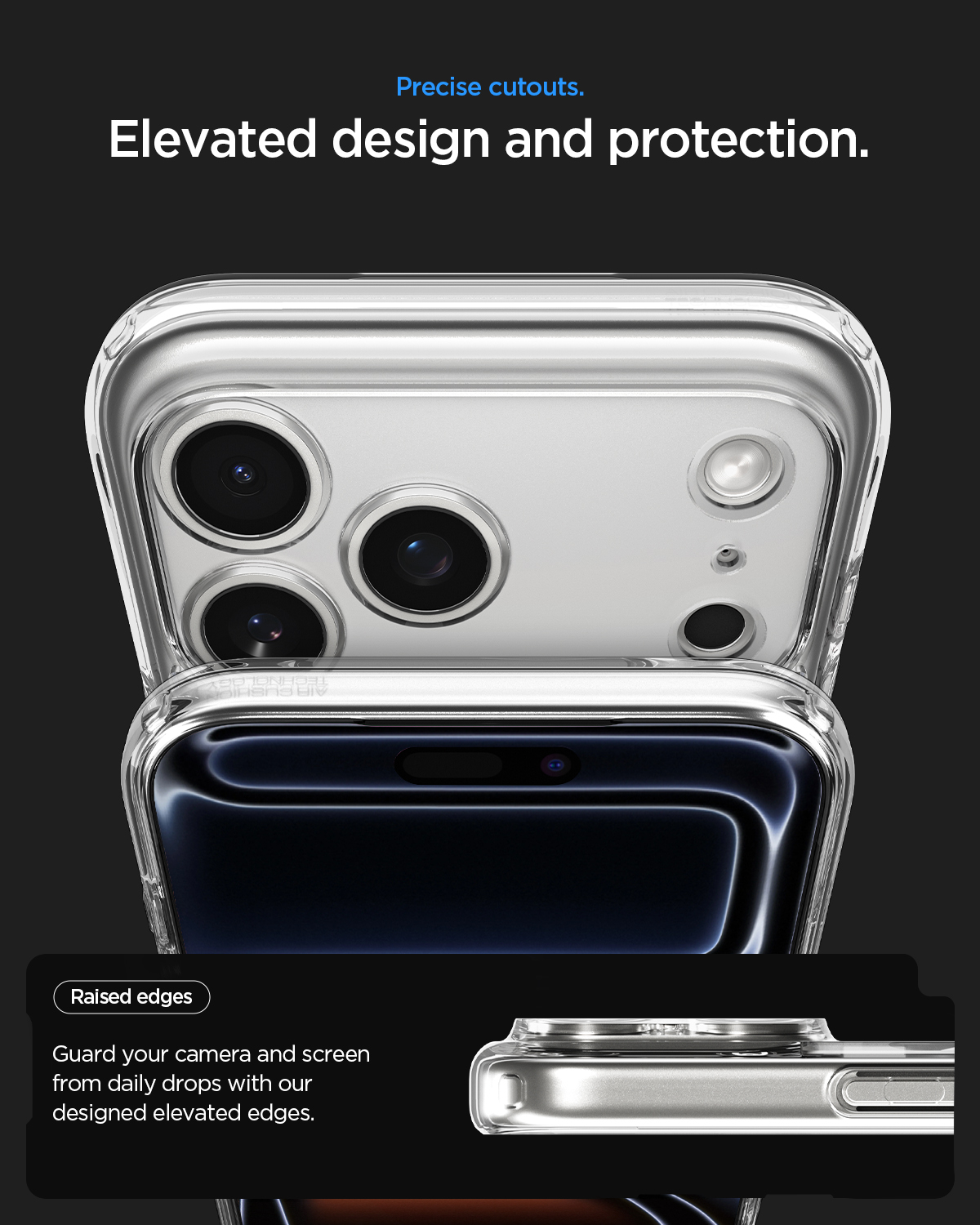 Etui Spigen Ultra Hybrid Mag z MagSafe do iPhone 18 Pro, Zero One White (kolor etui: biały/szary z nadrukowanym motywem odwzorowującym wewnętrzny układ komponentów smartfona / kolor ramki: przezroczysty)