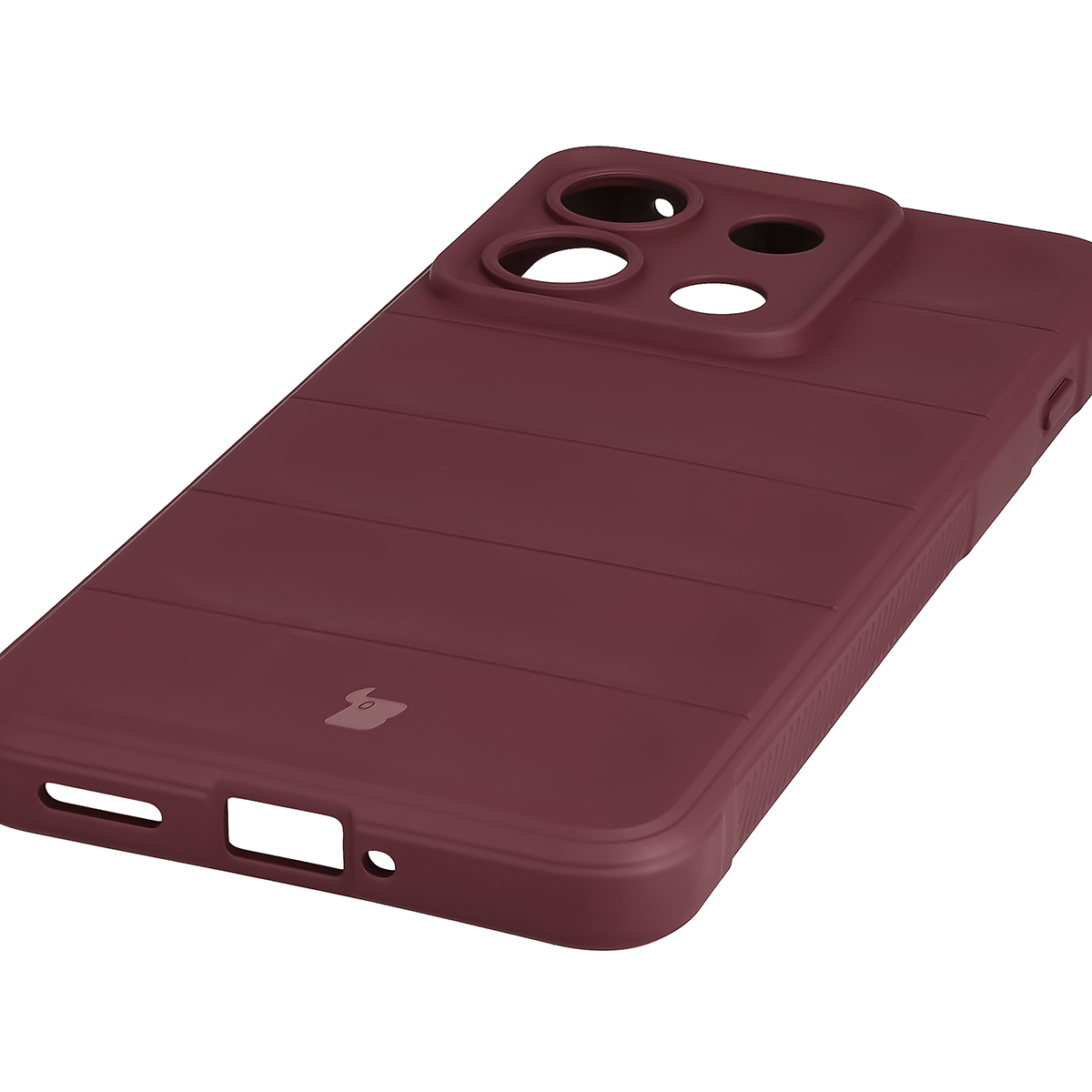 Precyzyjne wycięcia i kompatybilność z ładowaniem indukcyjnym w etui Bizon Case Tur do Motorola Edge 70 Max