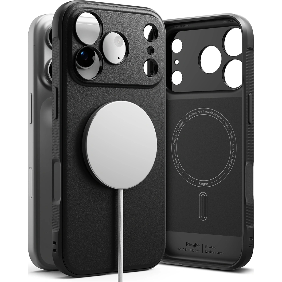 Etui od marki Rearth Ringke z serii Onyx Magnetic do iPhone 18 Pro Max / 17 Pro Max, Black (czarny)