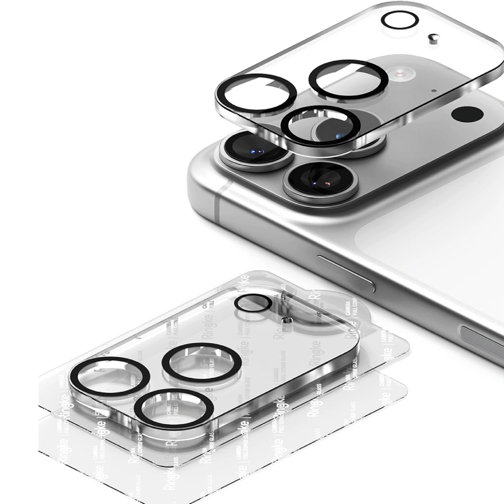 Nakładka na aparat dla iPhone 18 Pro, Ringke Camera Full Cover Glass Premium Camera Protector