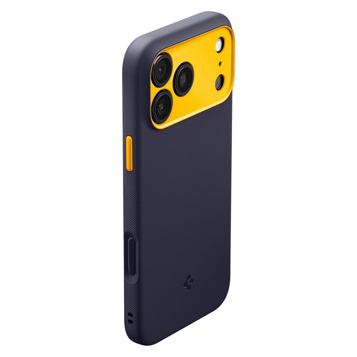 Etui Spigen Nano Pop Mag do MagSafe do iPhone 18 Pro Max, Blueberry Navy (granatowo-żółty)