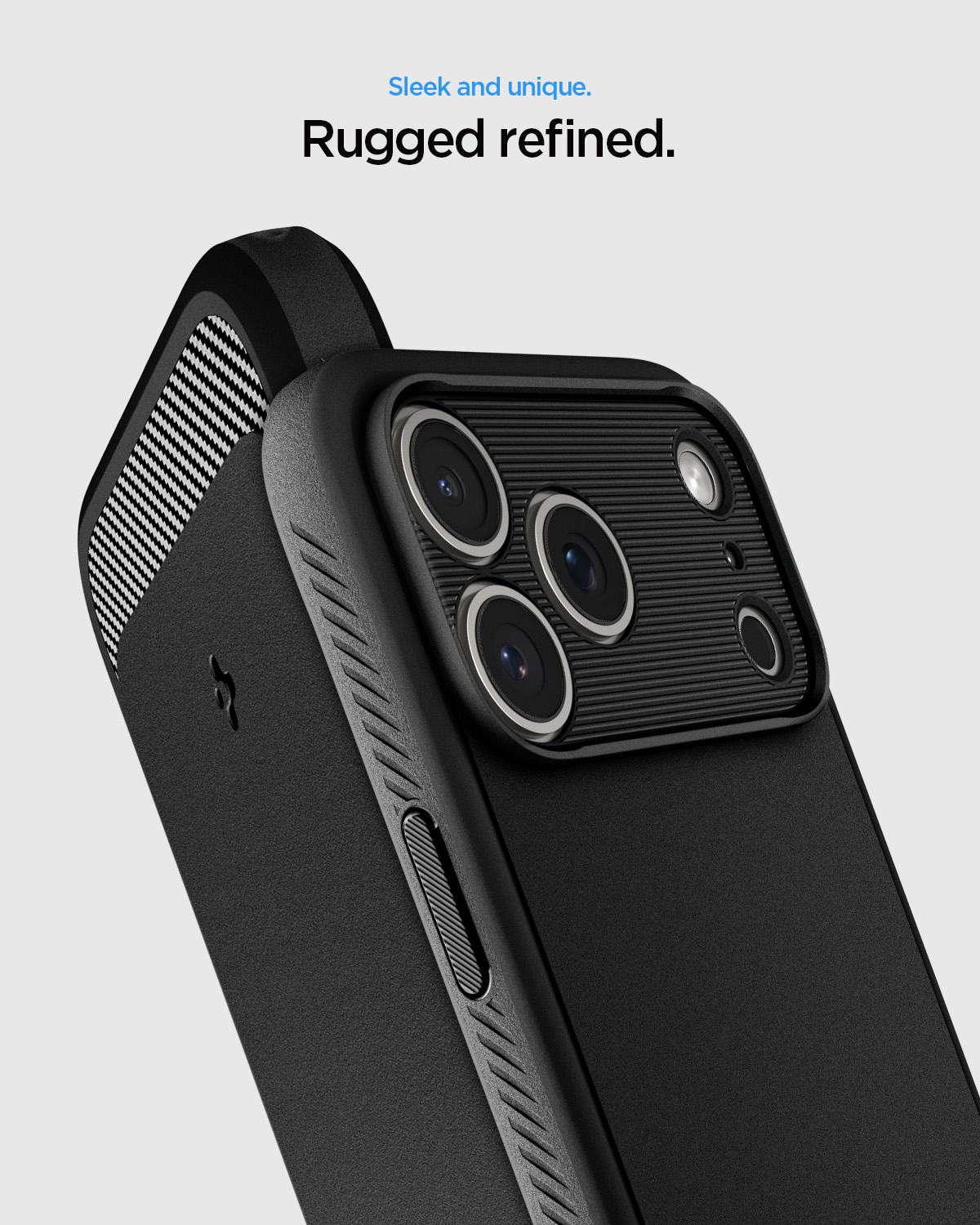 Etui Spigen Rugged Armor Mag z MagSafe do iPhone 18 Pro Max, Matte Black (czarny)