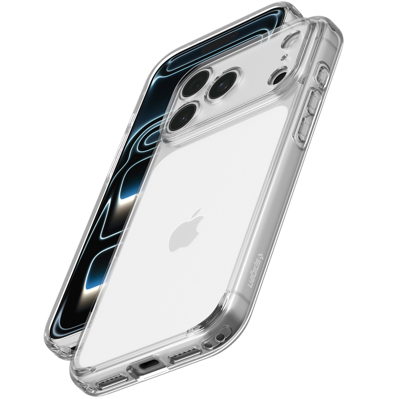 Etui Spigen Ultra Hybrid do iPhone 18 Pro Max, Crystal Clear (przezroczysty)