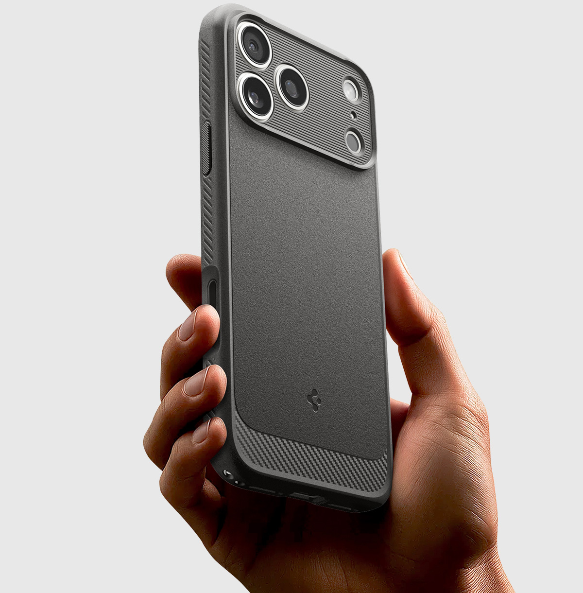 Etui Spigen Rugged Armor Mag z MagSafe do iPhone 18 Pro Max, Gray (szary)