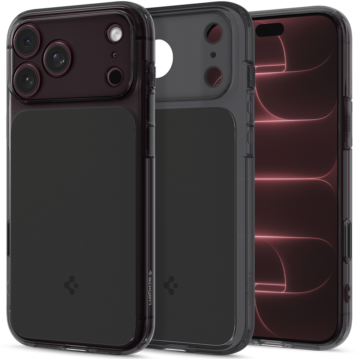 Etui Spigen Ultra Hybrid T Mag z MagSafe do iPhone 18 Pro, Matte Black (przydymiony-czarny)