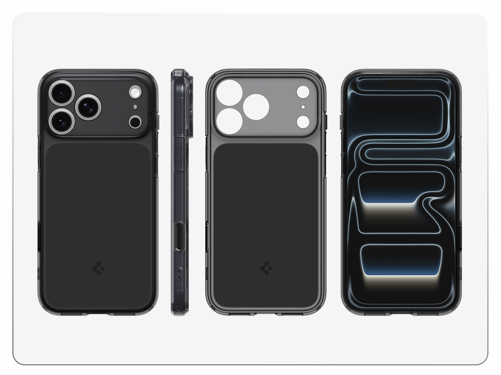 Etui Spigen Ultra Hybrid T Mag z MagSafe do iPhone 18 Pro, Matte Black (przydymiony-czarny)