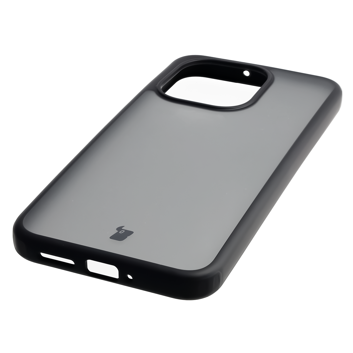 Zintegrowane przyciski, wycięcia i hybrydowy materiał w etui Bizon Case Angelo do Xiaomi Redmi Note 17 5G