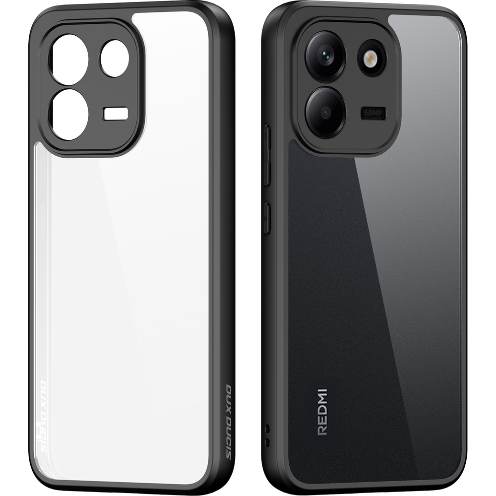 Etui ochronne Dux Ducis AIMO do Xiaomi Redmi Note 17 Pro Max 5G, Black (przezroczysto-czarny)