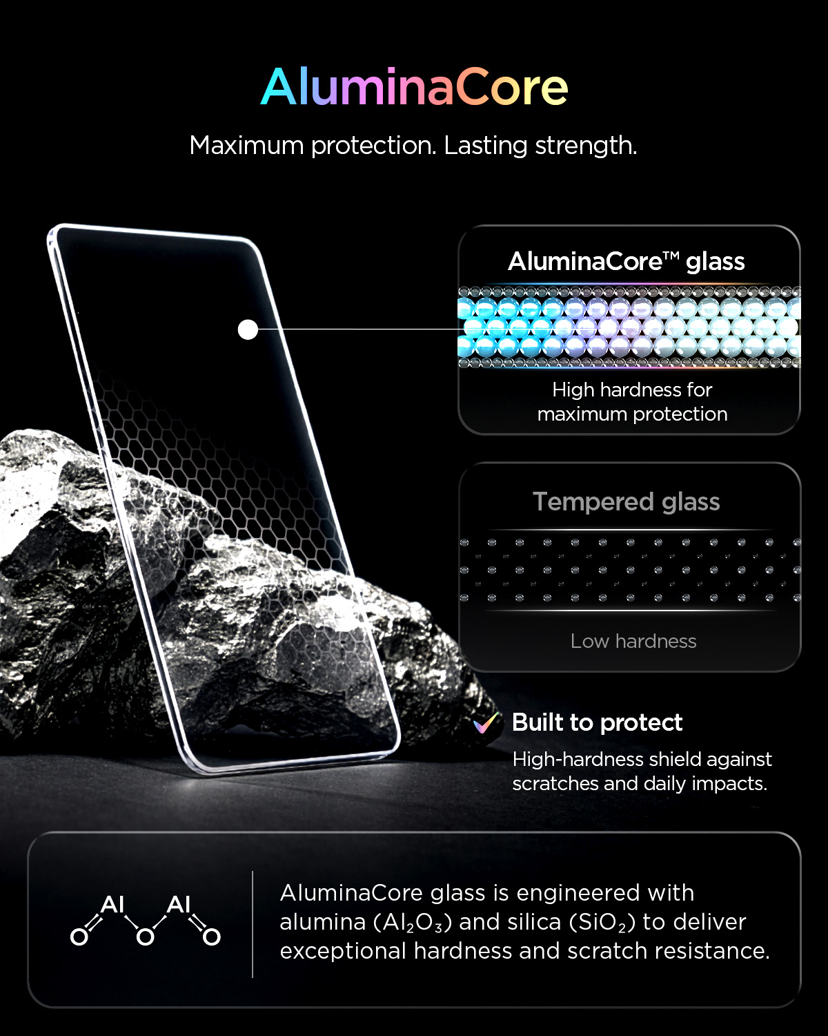 Szkło hartowane prywatyzujące Spigen Glas.tR EZ Fit Pro Privacy (Alumina Core) 1-Pack z ramką aplikacyjną do iPhone Duo