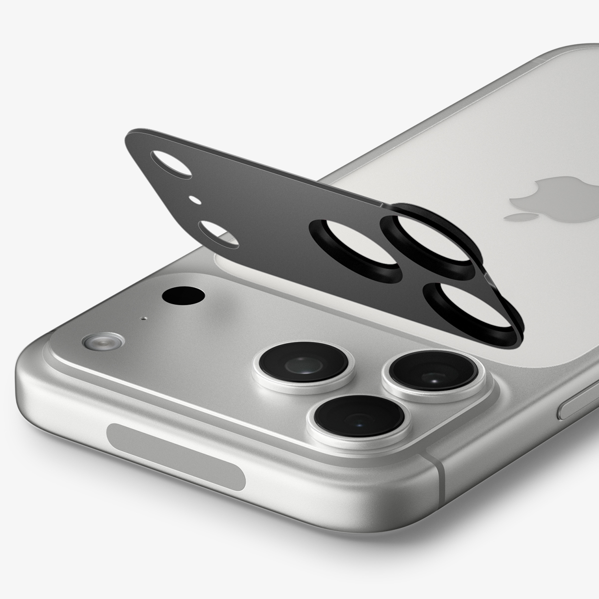 Szkło na aparat Spigen Glas.tR Ez Fit Optik Pro XL 1-Pack iPhone 18 Pro, Dark Gray (ciemno-szary)