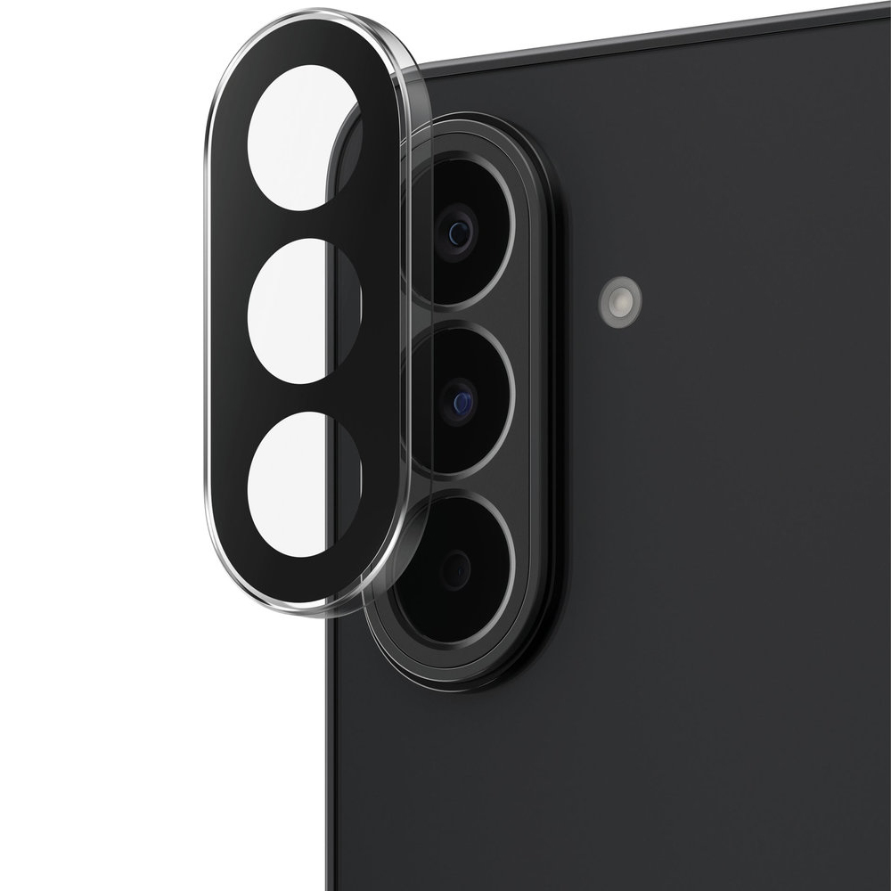 Pojedyncze lensy ze szkła hartowanego i aluminium na aparat z aplikatorem PanzerGlass Hoops do Galaxy A27 5G, Transparent (przezroczysty)