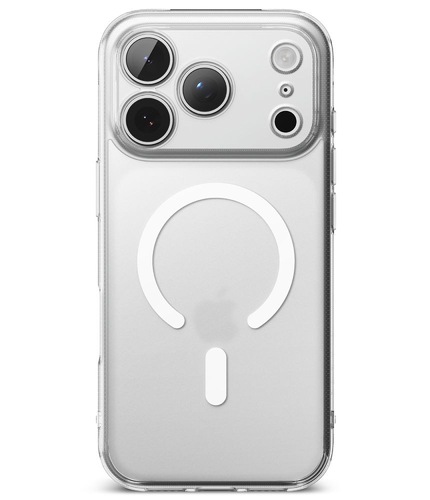 Etui Ringke Fusion Magnetic do MagSafe do iPhone 18 Pro / 17 Pro, Clear (przezroczysto-biały)