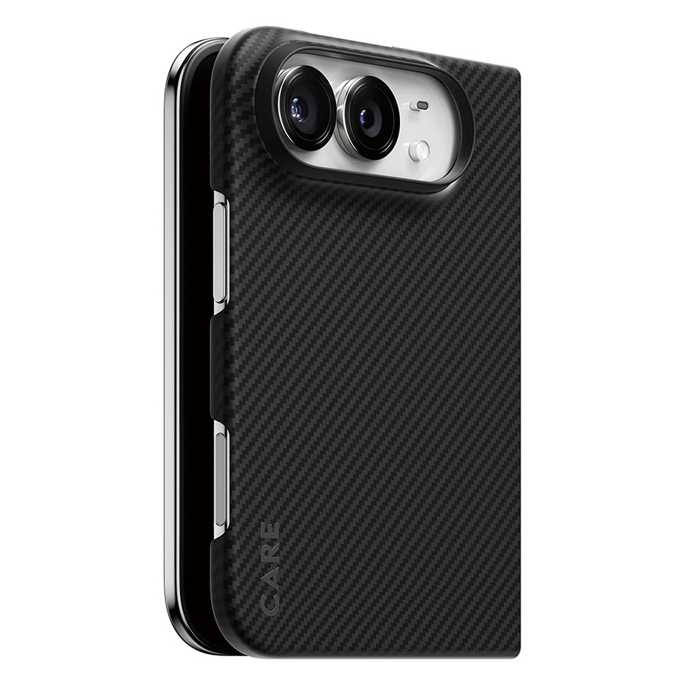 CARE by PanzerGlass Discovery Case, ultralekkie aramidowe etui ochronne smukłe odporne, Black & Grey (czarno-szary)