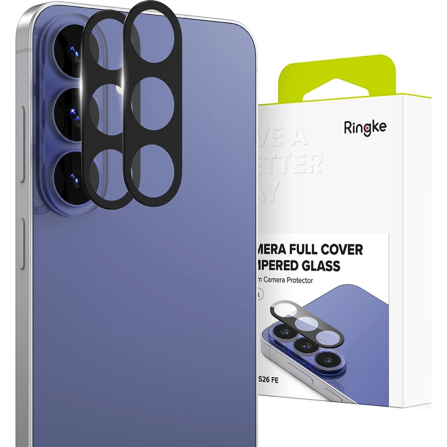 Nakładka na aparat dla Galaxy S26 FE, Ringke Camera Full Cover Glass Premium Camera Protector