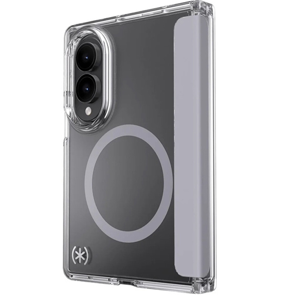 Etui Speck Presidio Perfect-Clear Fold do MagSafe do Galaxy Z Fold8, Clear (przezroczysto-szary)